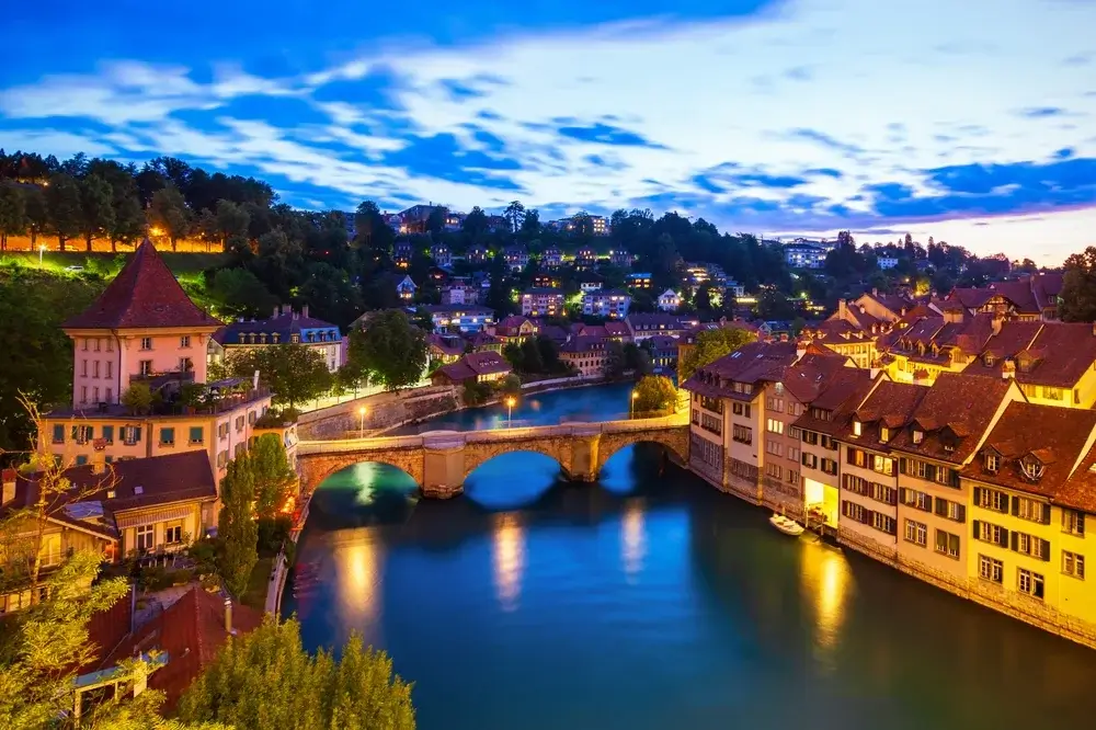 Stay in a centrally located hotel in the capital of Switzerland