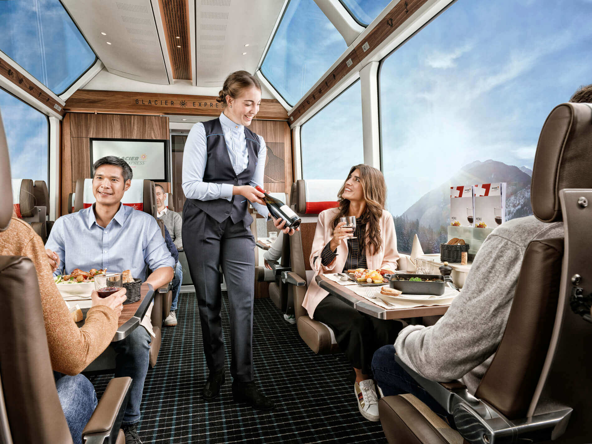 Glacier Express 1st class