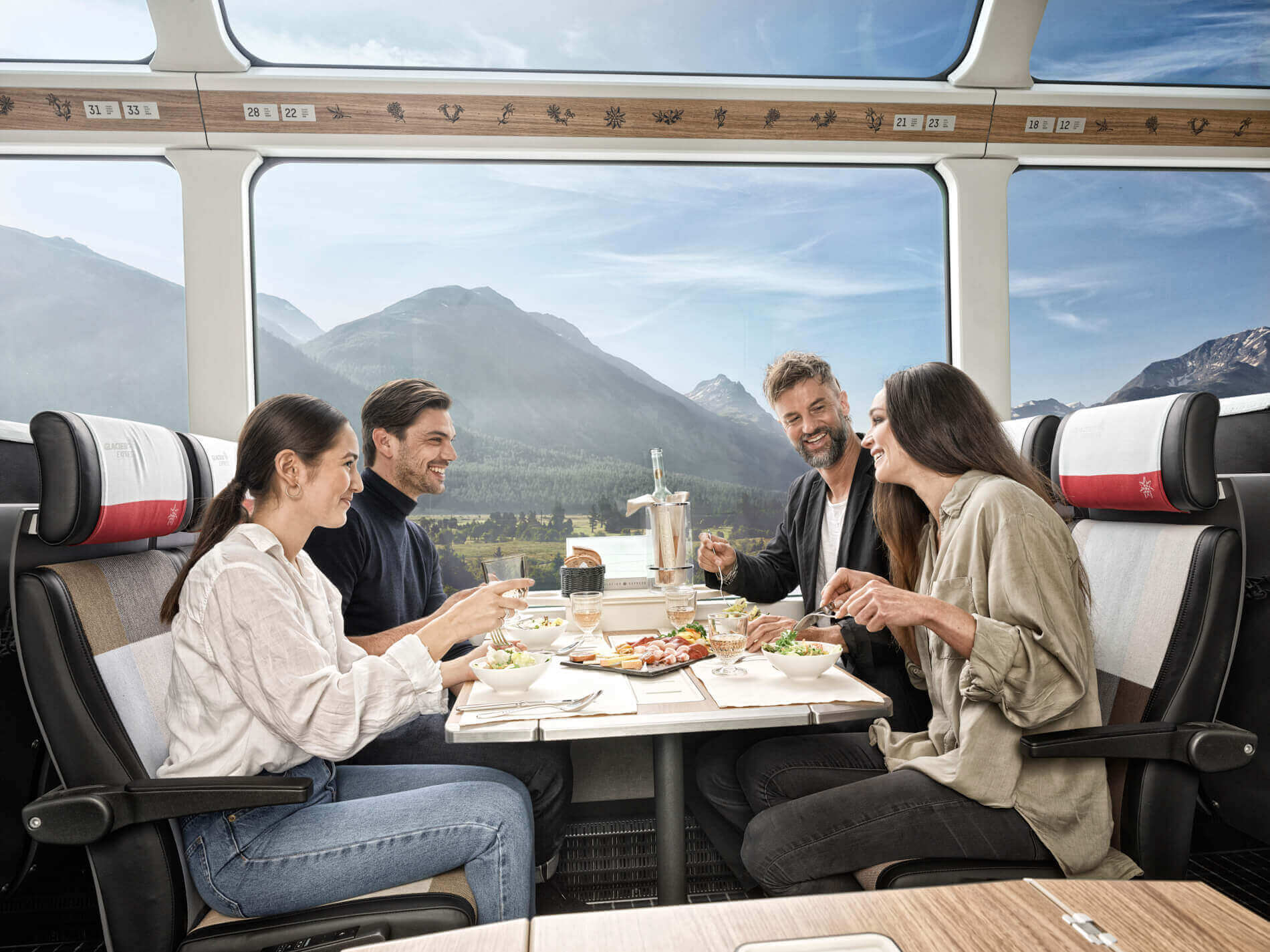 Glacier Express 2nd class