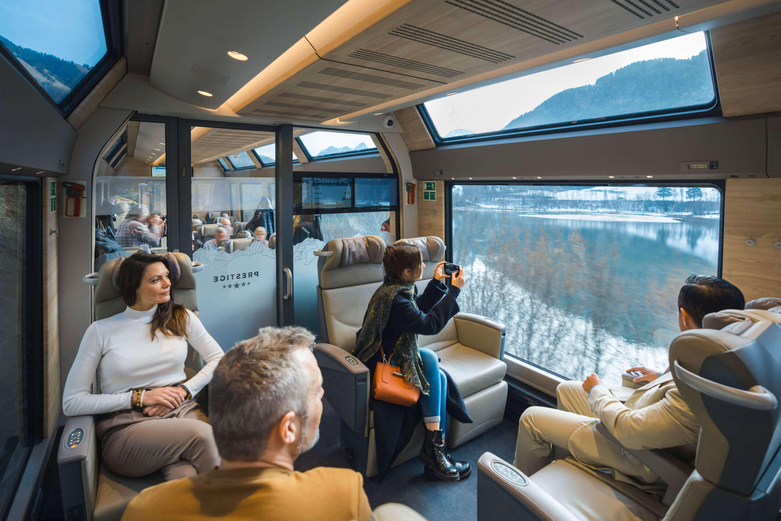 GoldenPass Express from Interlaken to Montreux