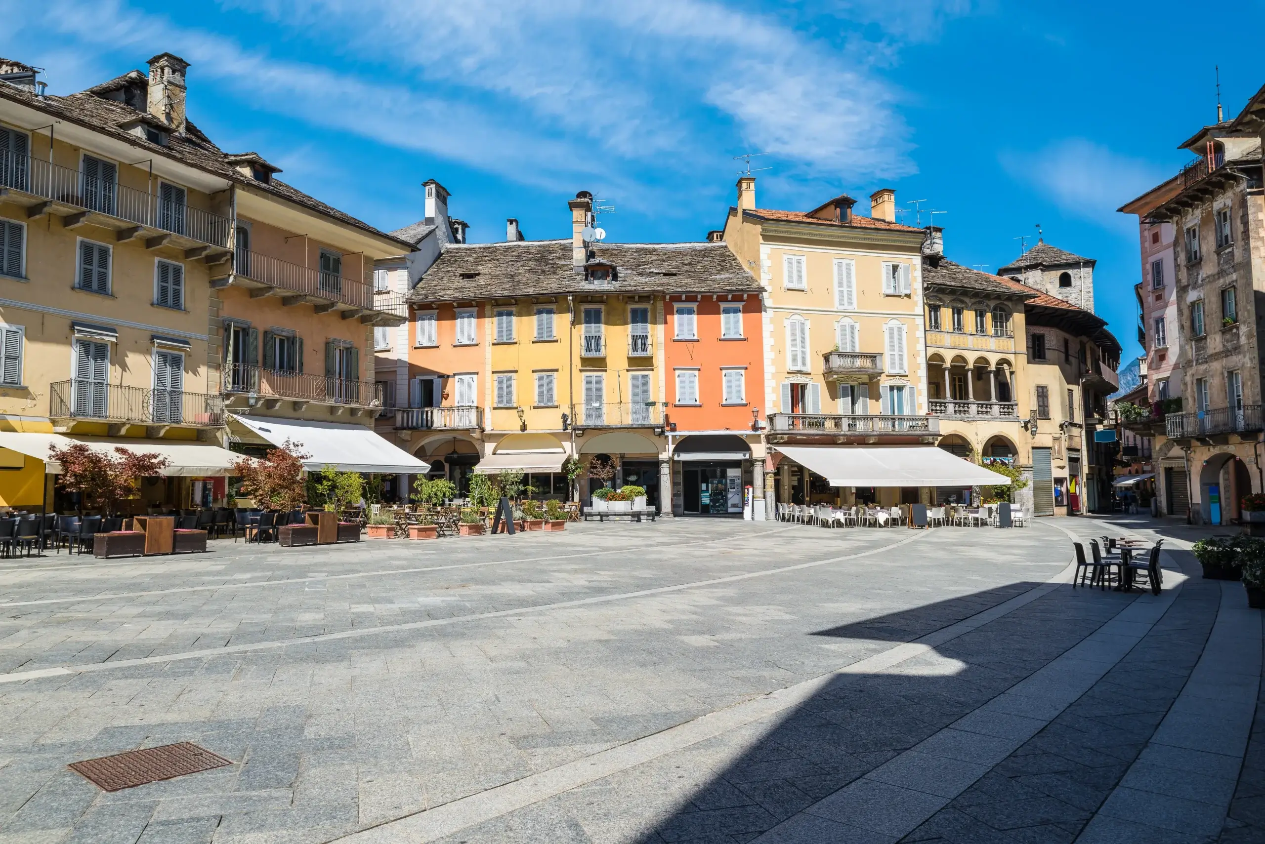 Enjoy what may be the best espresso in Italy in Domodossola (as rated by Train Travel Europe)