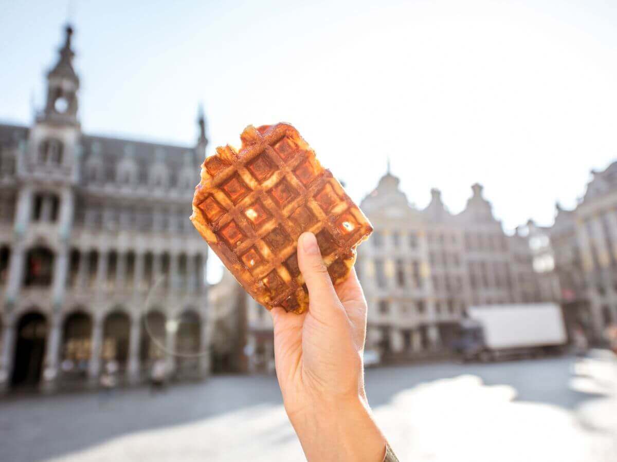Waffles in Brussels