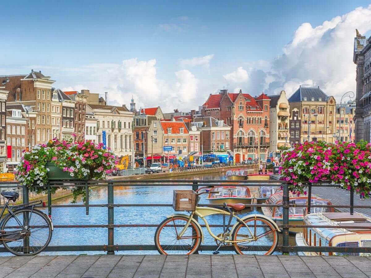 Kanal bro I Amsterdam