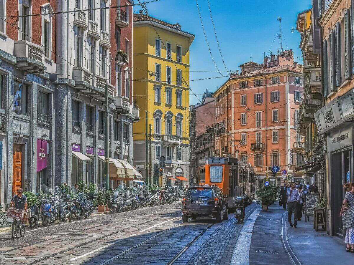 Oplev de charmerende sporvogne i Milano