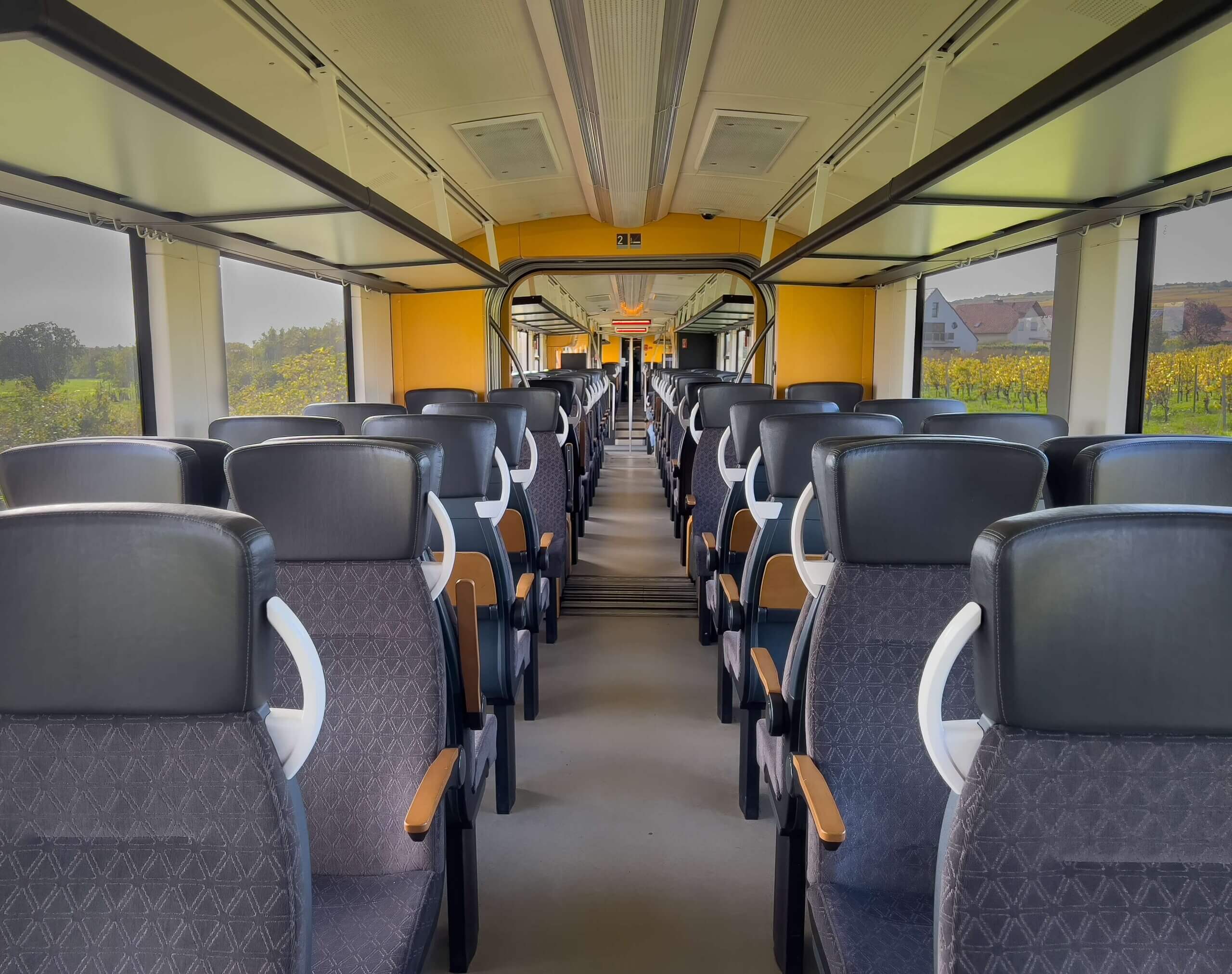 Regional train from Munich to Salzburg