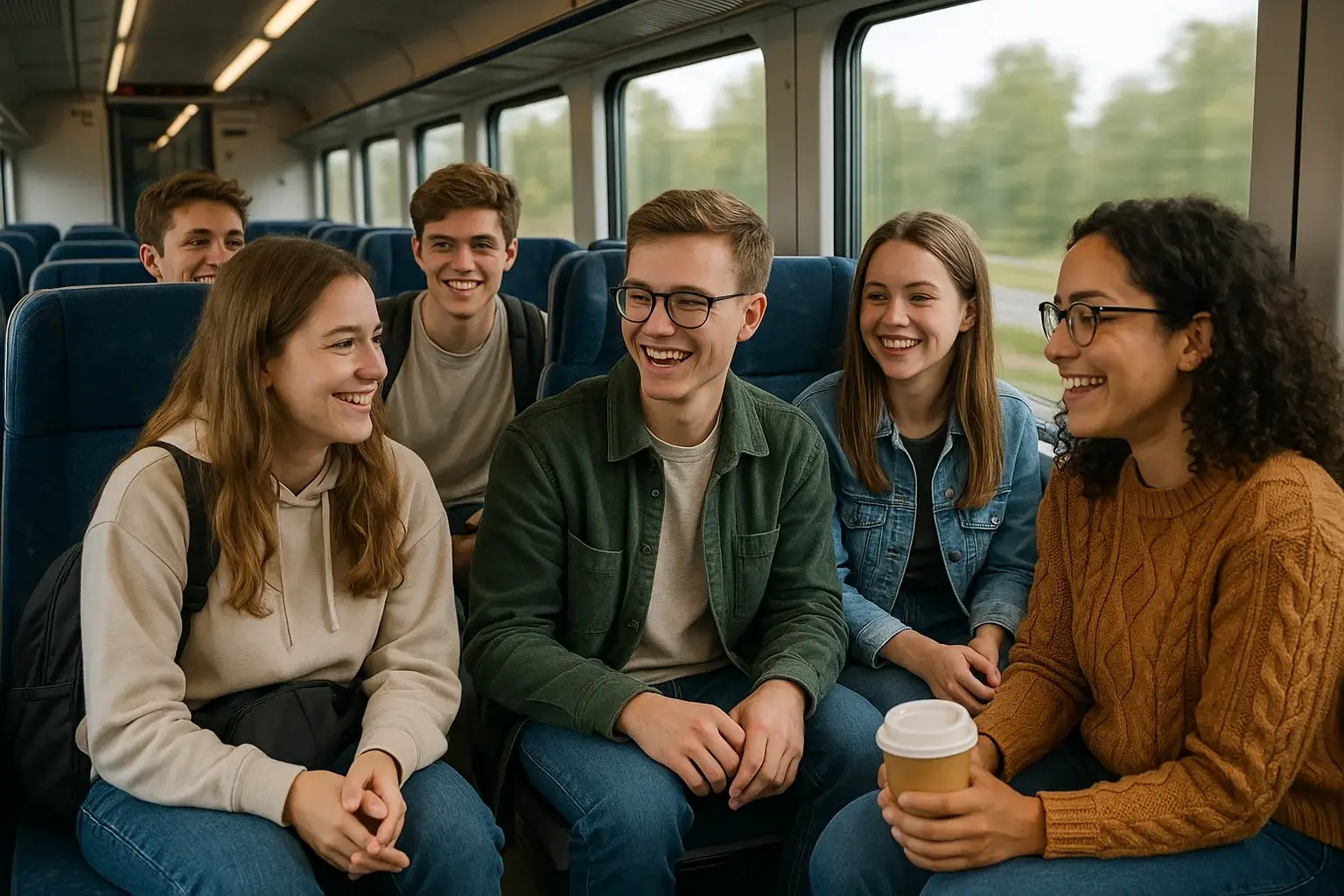 Travel time is spent on shared moments and meaningful conversations