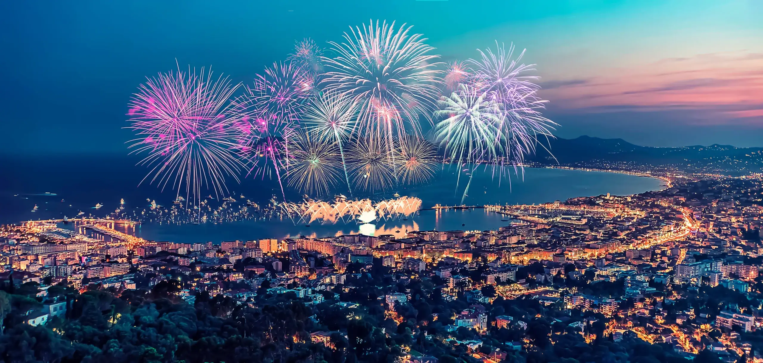 Experience fireworks in Cannes
