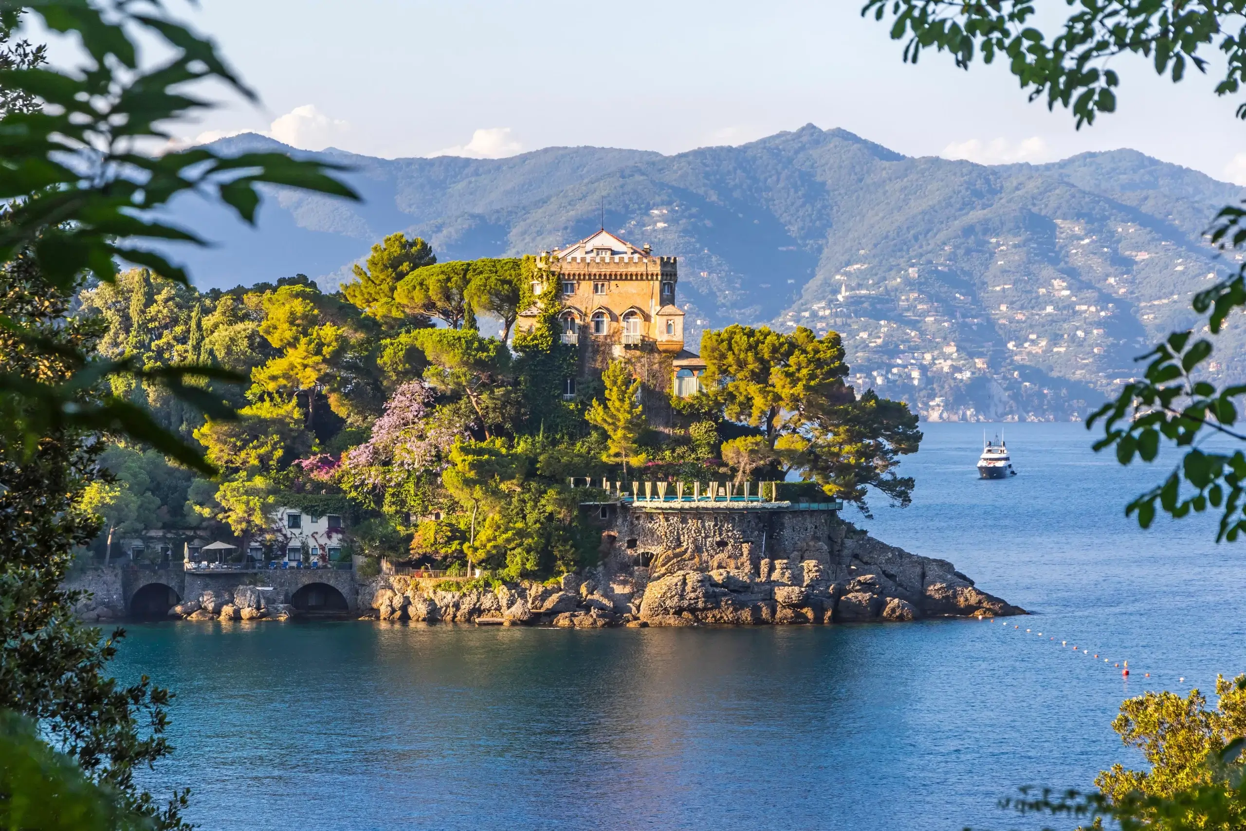 Stay in a centrally located hotel in Santa Margherita Ligure