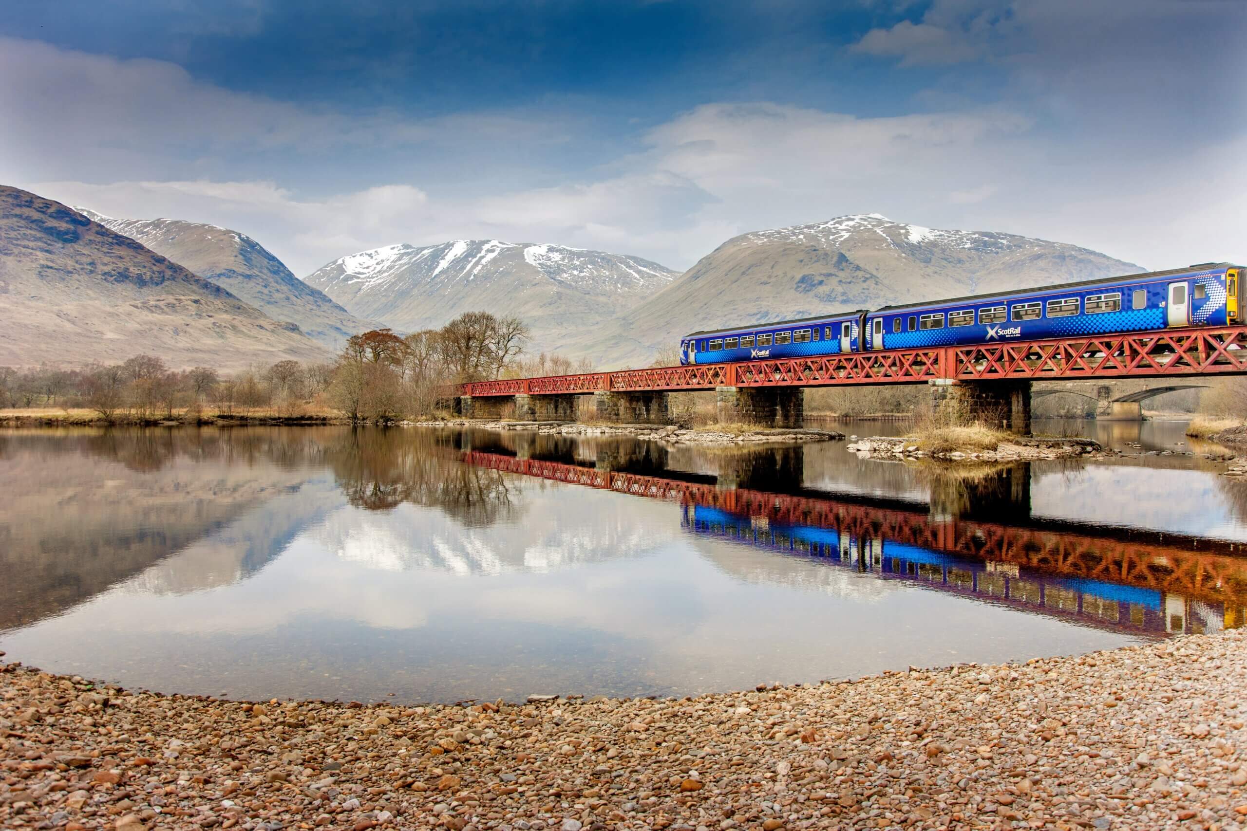 Scotrail på vej gennem højlandet