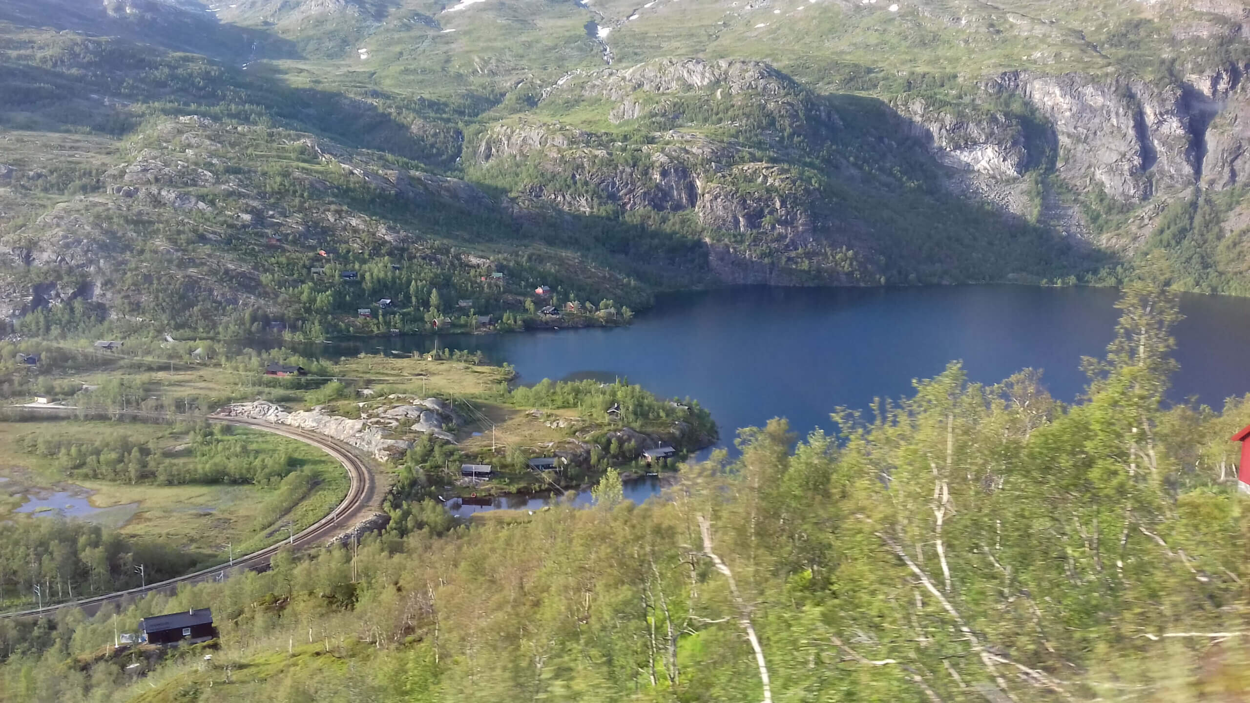 Travel on the Bergen Railway to Oslo