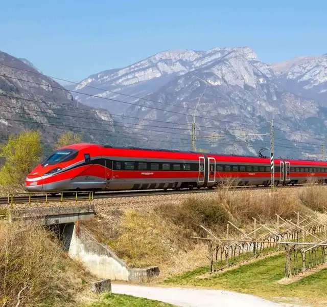 Experience the Italian high-speed train Frecciarossa