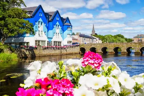 The town of Sligo – gateway to the famous Donegal National Park in Ireland