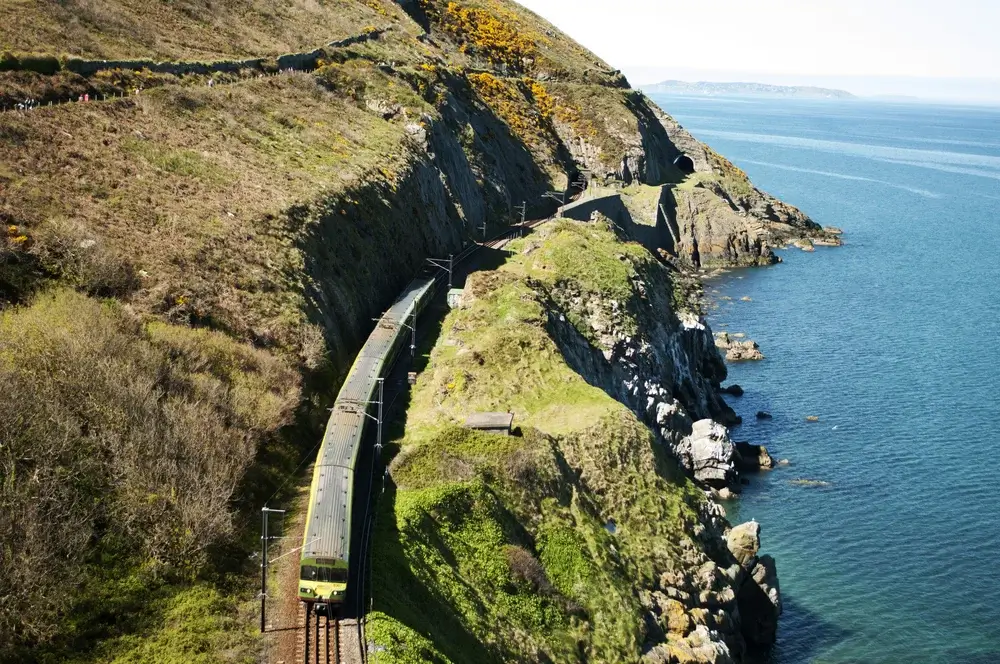 Greystones railway line
