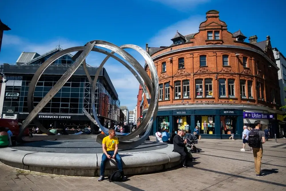 The Spirit of Belfast sculpture
