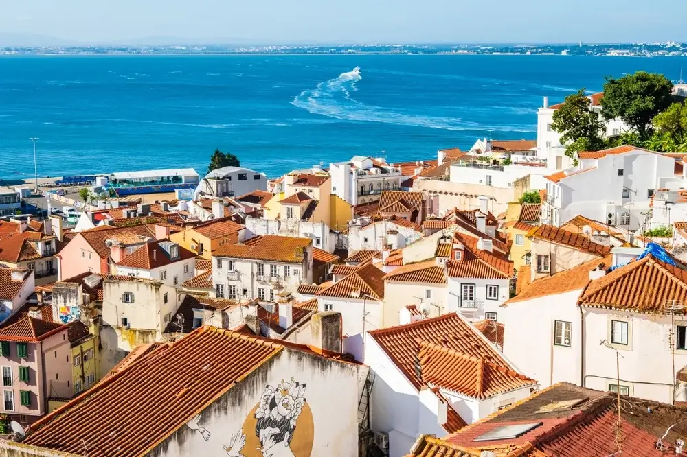 View of the Tagus River in Lisbon