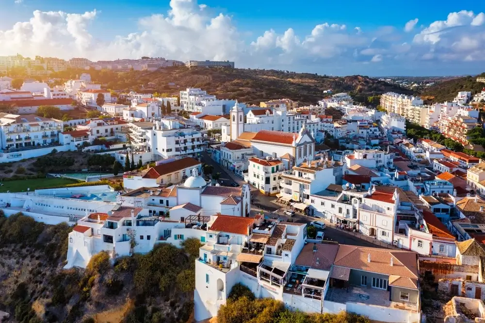 Beautiful houses in Albufeira