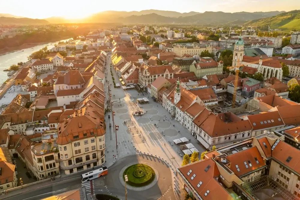 Maribor in Slovenia