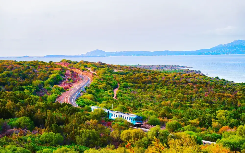Togrejse til Sardinien