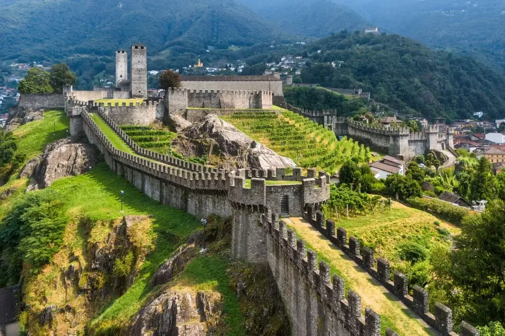 Fortress in Bellinzona
