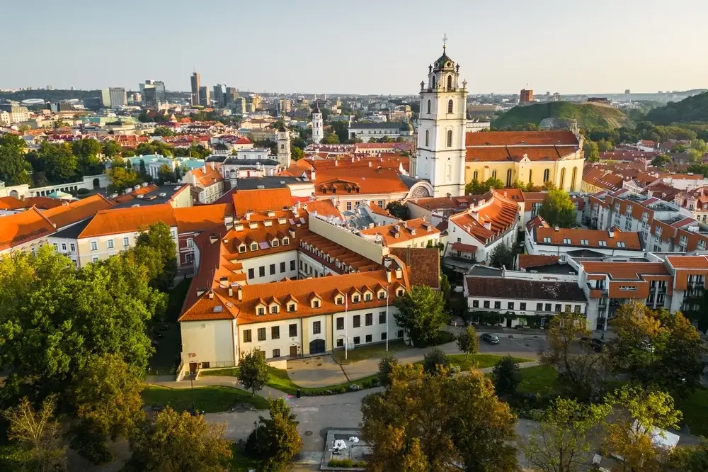 Togrejse til Vilnius