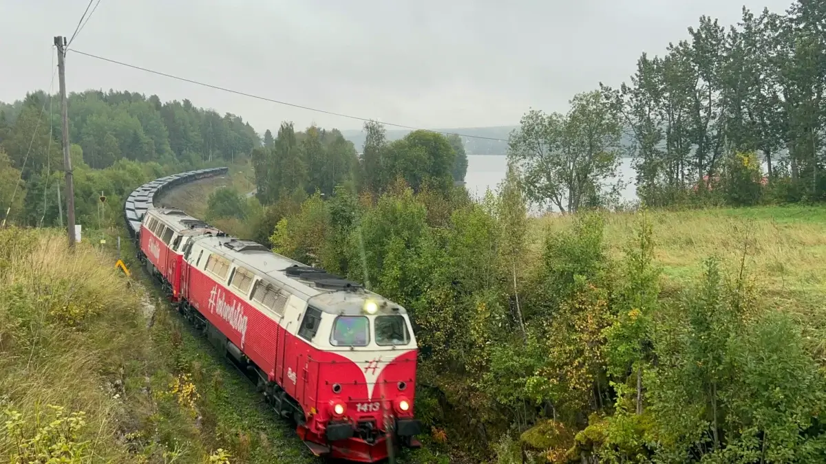 Indlandsbanen, togrejse Sverige, tog gennem Sverige, oplevelser med tog, svensk jernbane, panoramatog Sverige