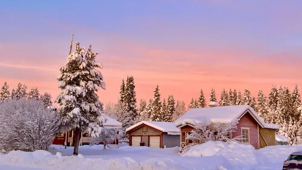 Togrejse til Kiruna