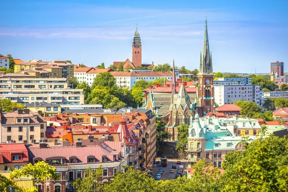 Togrejse til Göteborg