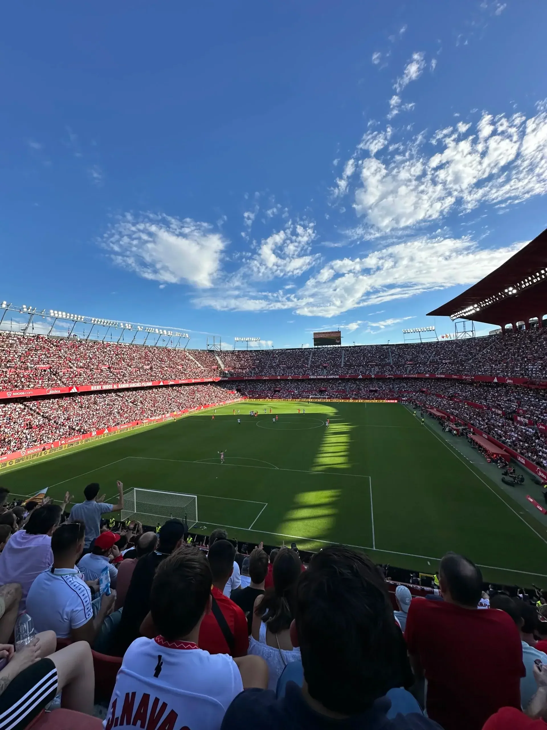 Experience the atmosphere at the stadium when Sevilla FC plays at home. The whole city vibrates with passion and excitement.