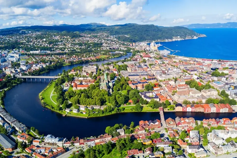 View over Trondheim