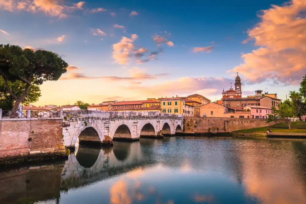 Old Bridge in Rimini